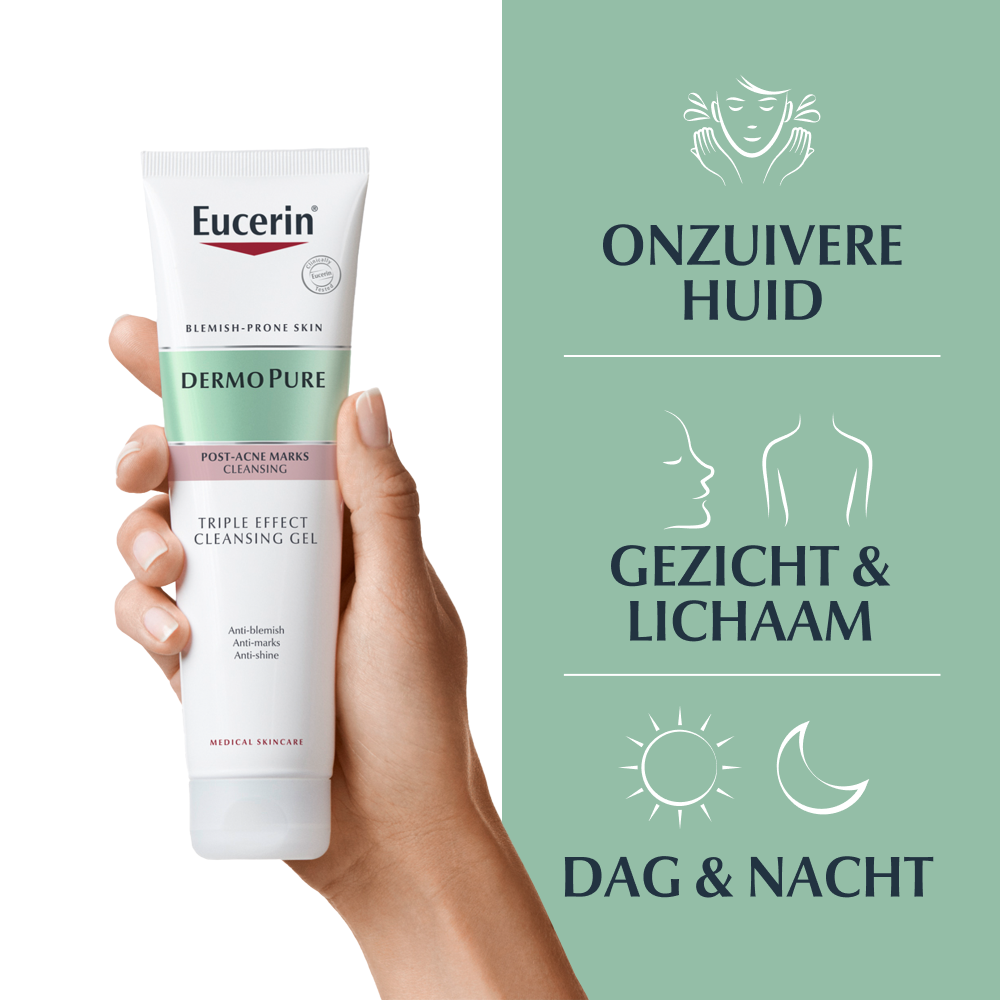 Eucerin DermoPure Triple Action Reinigingsgel 150ml